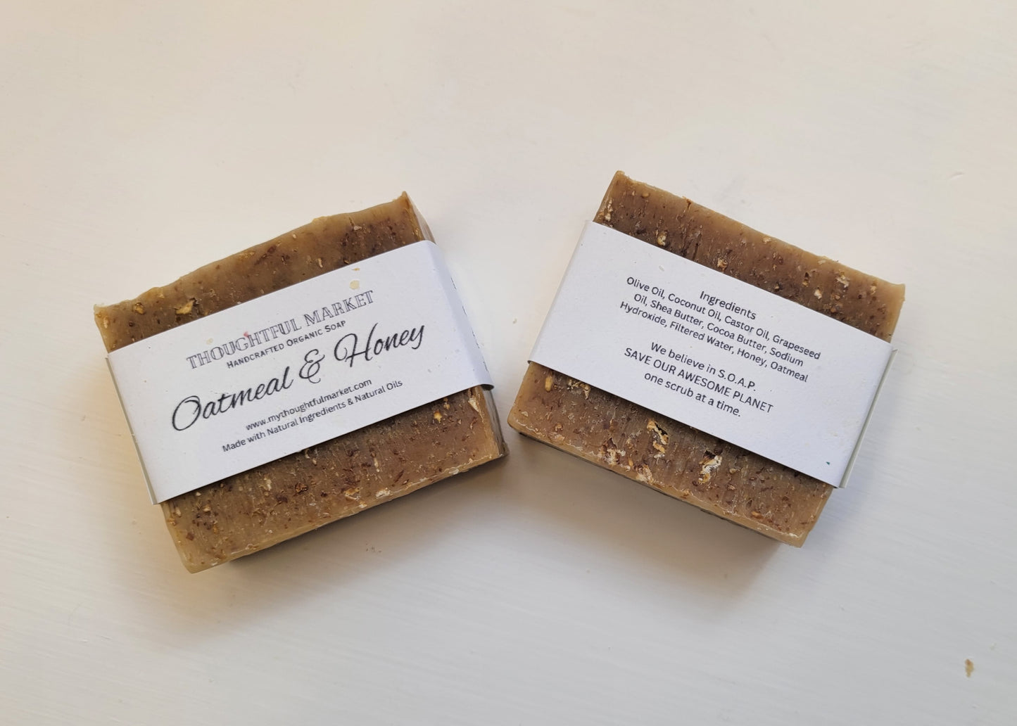 Oatmeal & Honey Bar Soap