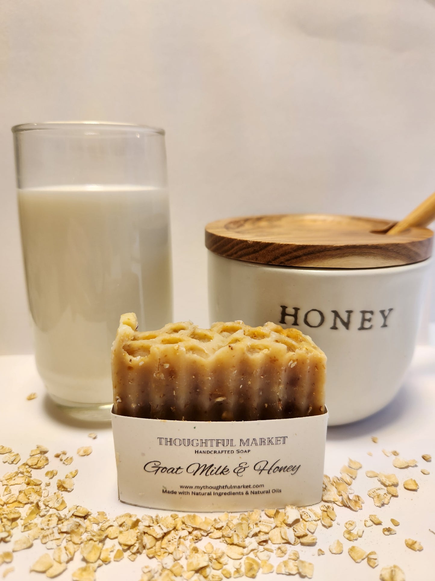 Goat Milk Oatmeal & Honey Bar Soap